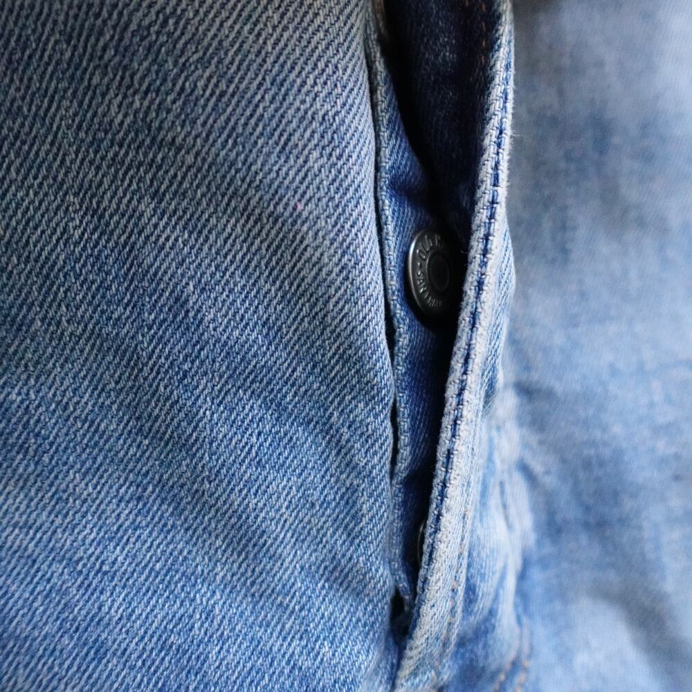 Old Navy High-Rise Button-Fly Sky-Hi Straight Raw-Hem Blue Jeans New size 24 - Picture 10 of 14